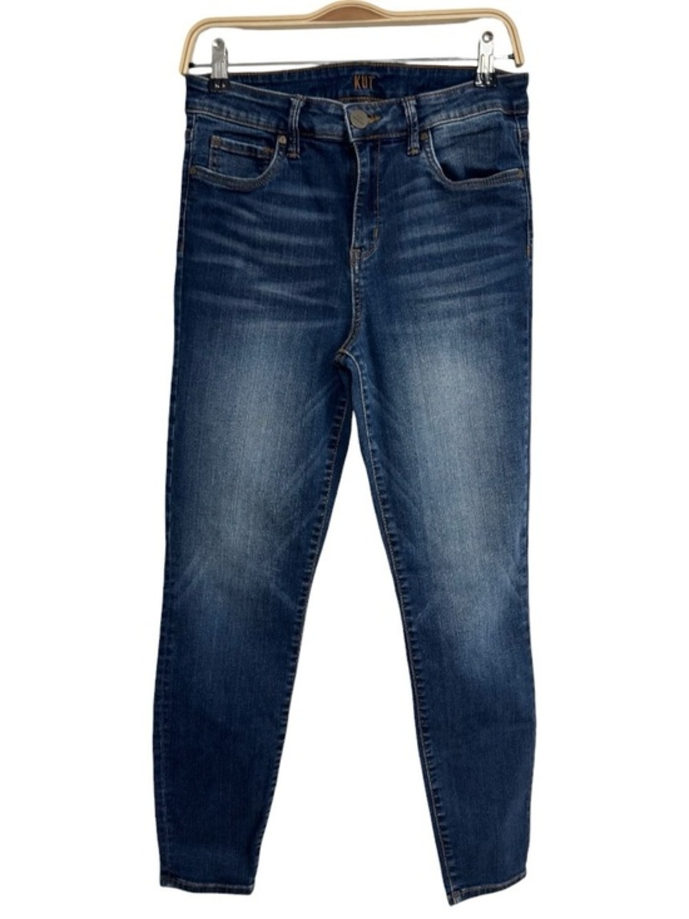 KUT from the Kloth High Rise Toothpick Skinny Jeans Women’s Size 8 Blue